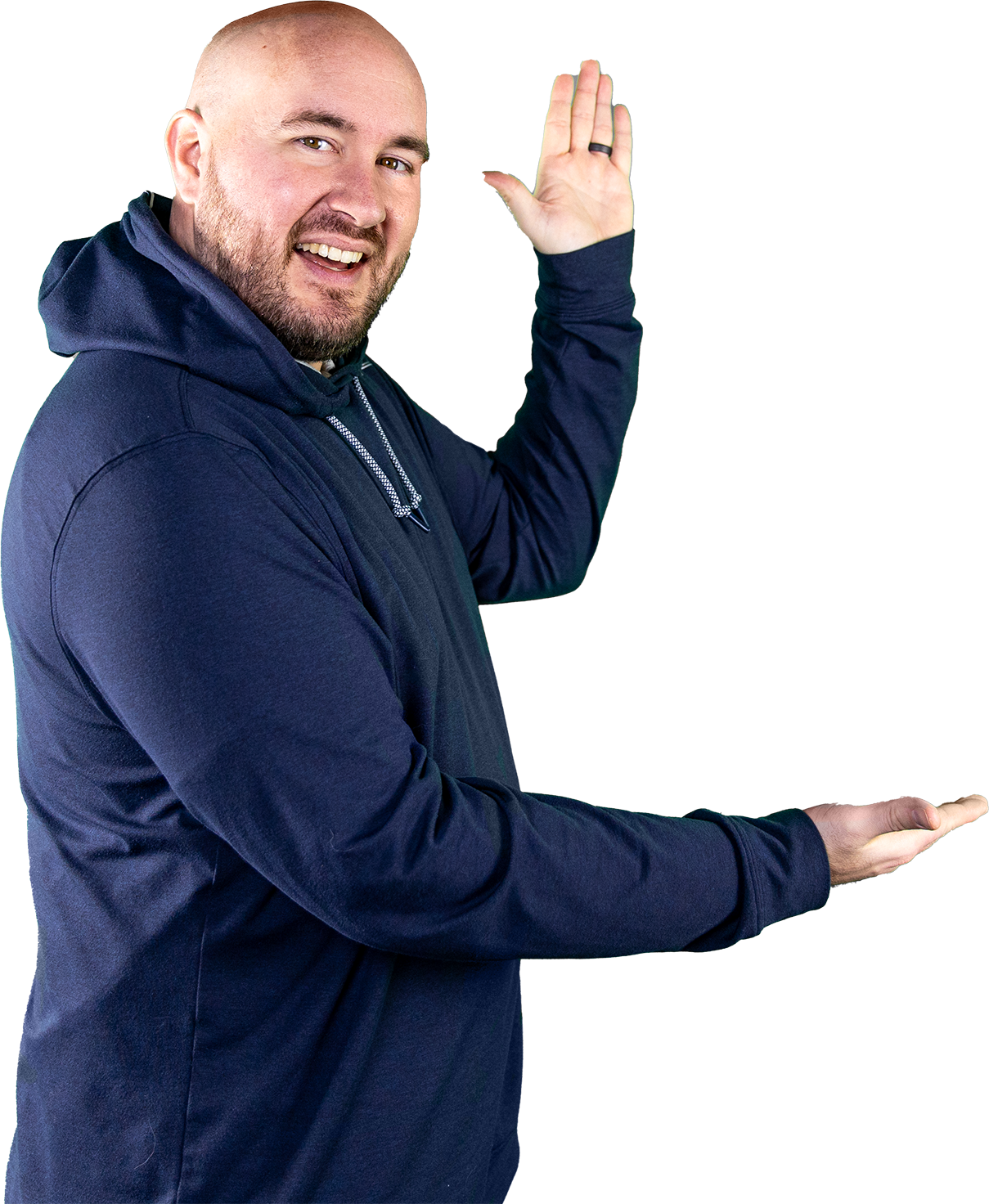 Tyler Presenting Transparent