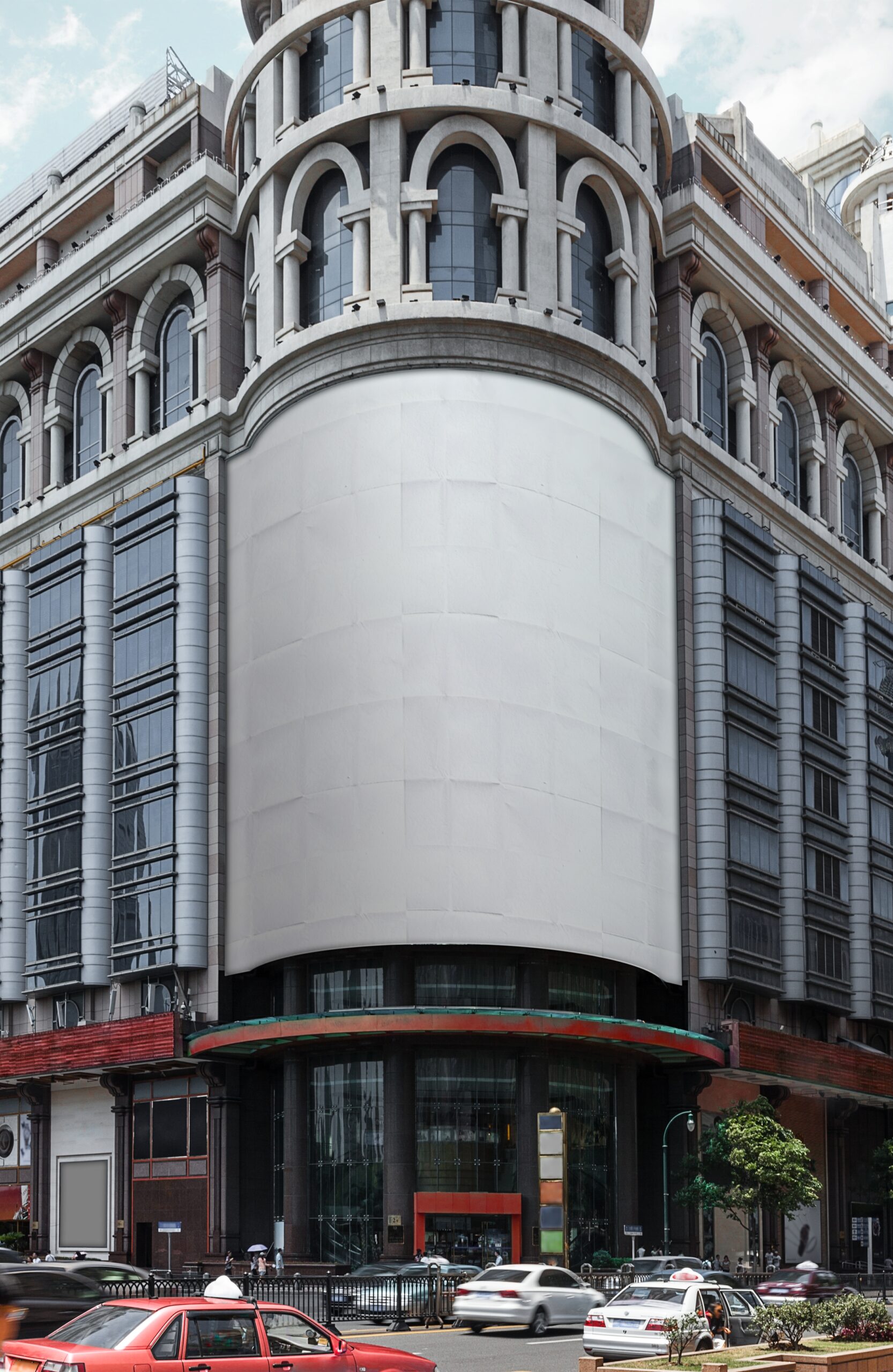 01_3 Urban Poster Billboard Mock-up - Huge Edition